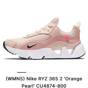 Nike | NIke RYZ 365 II Sneakers Size 8.5 pearl orange black pink